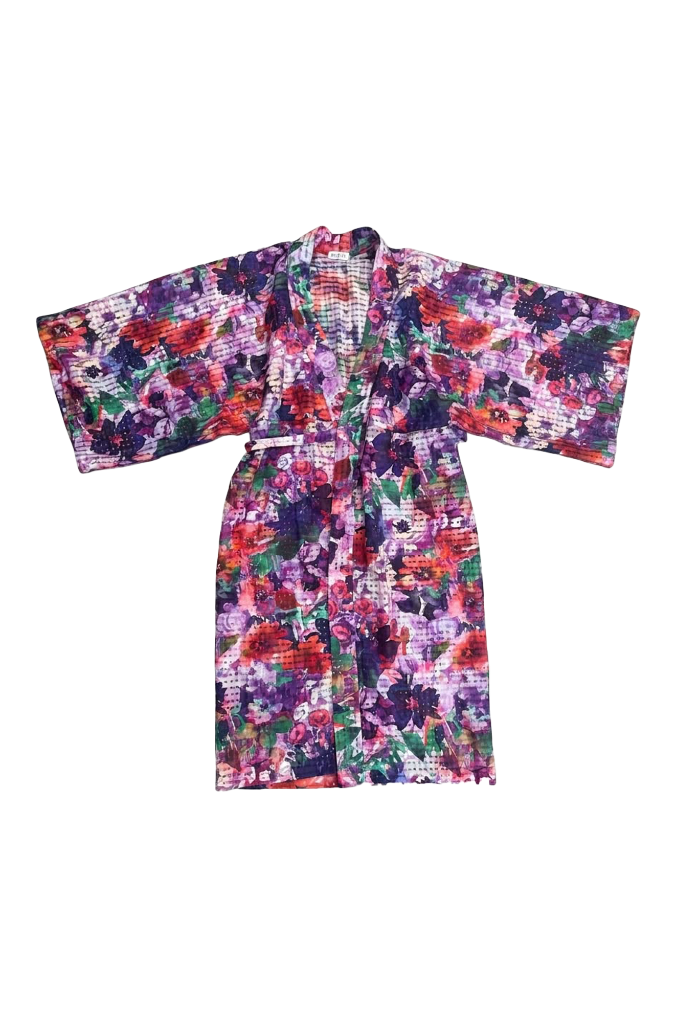 Floral Print Kimono